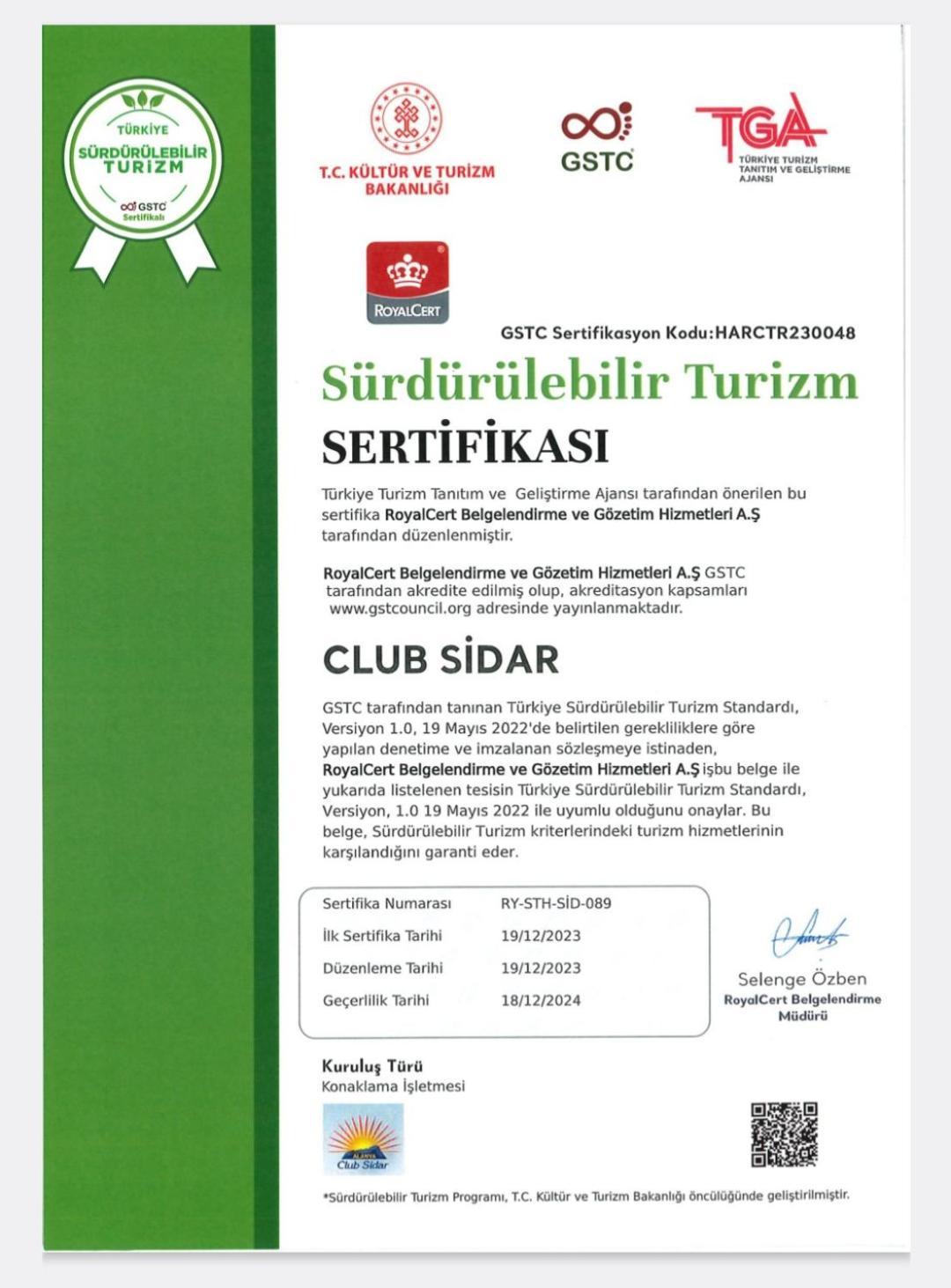 Club Sidar Apart Hotel Alanya Kültér fotó